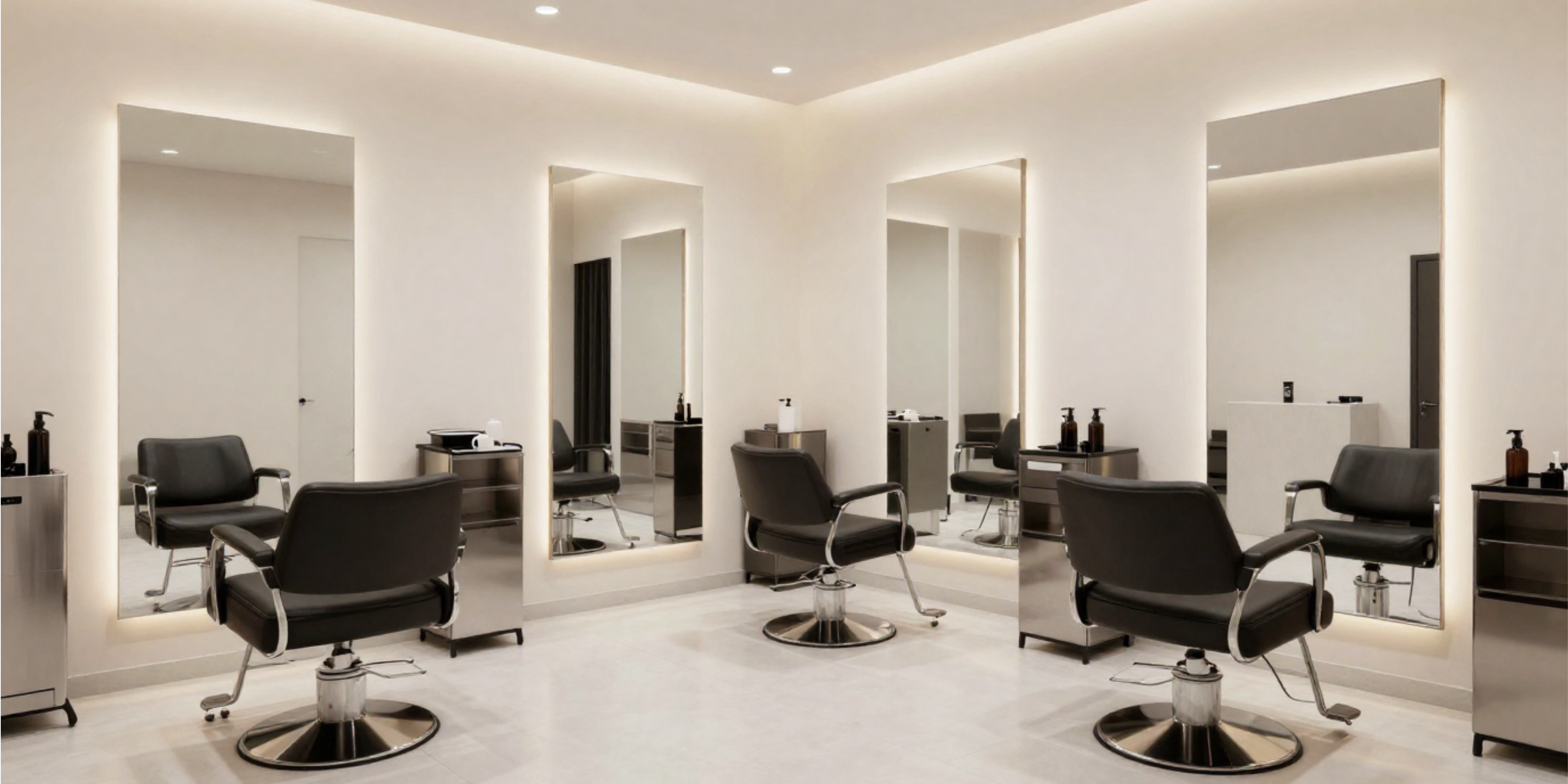 Mobilier et matériel pour salons de coiffure