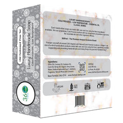 Savon castile artisanal 360Feel fait main, procédé traditionnel à froid.