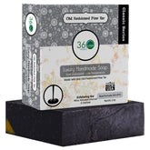 Savon 360Feel Pine Tar Lavande en barre, arôme apaisant et mousse riche.