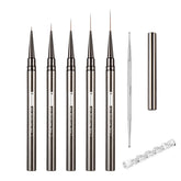 3zorqinron brosse-liner-ongles 5mm pour tracés précis et fins
