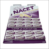 Lames NACET 7 O'Clock : paquet de 5 lames inox pour rasage net.