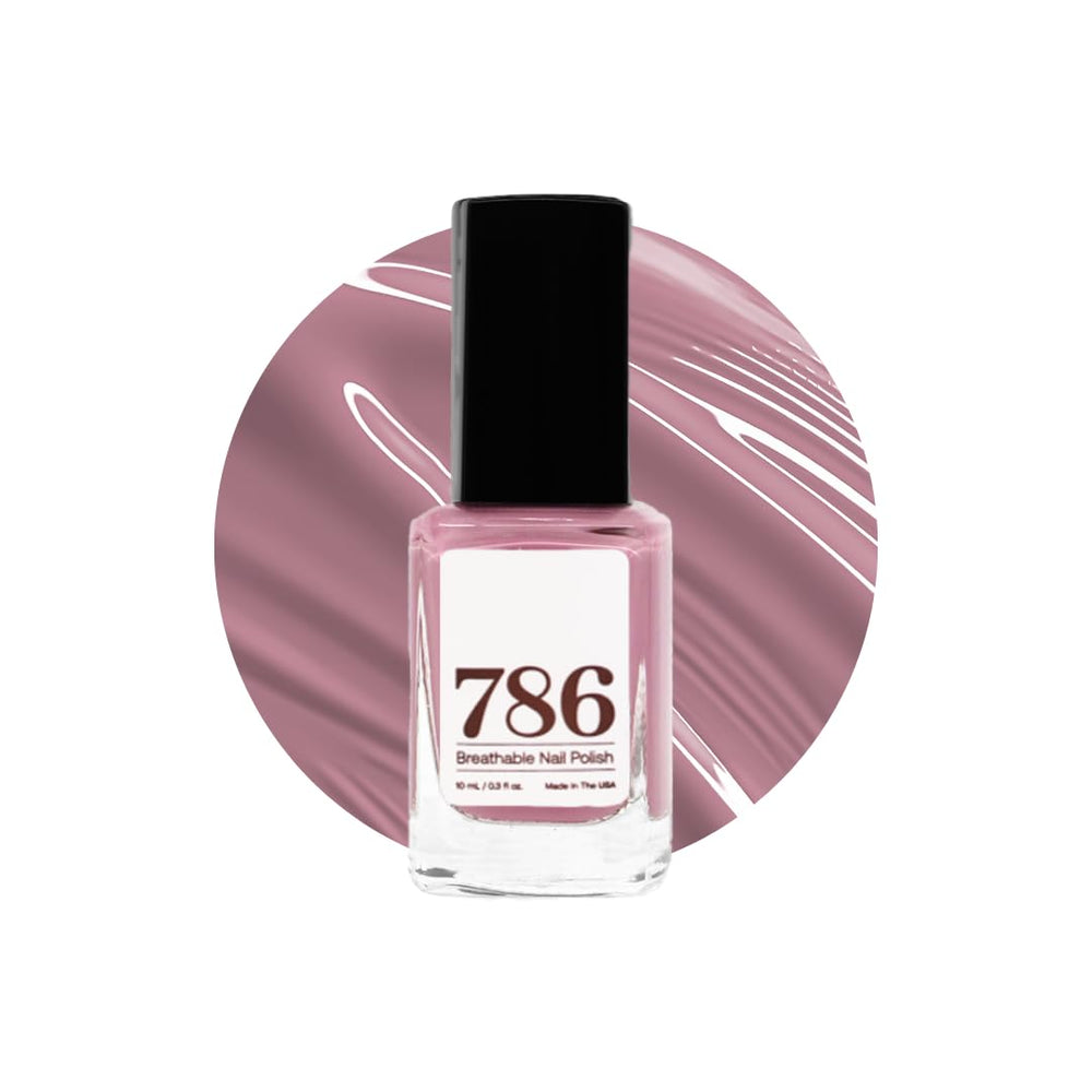 Vernis 786 respirant pour ongles sains et hydratés.