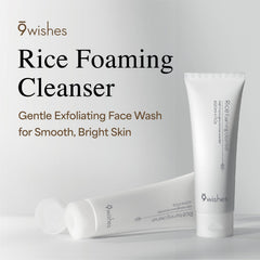 Poudre de riz ultra-fine en action, exfoliation légère pour pores nets