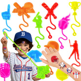 91STICKYHAND mains-stick-baseball: amuse les enfants et stimule la motricité fine.