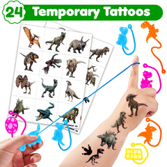 91STICKYHAND tatouages-dinosaure, tatouages éphémères stimulants l’imagination.
