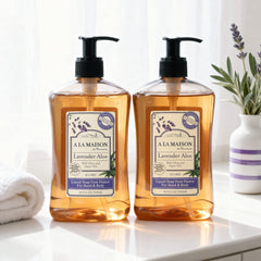 A LA MAISON Provence Lavande Aloe – savon pour corps avec parfum apaisant.