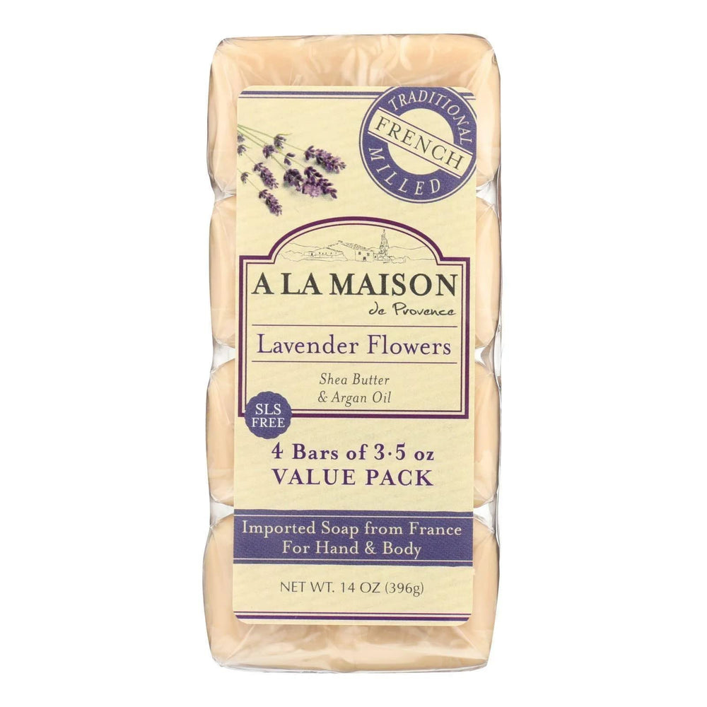 A LA MAISON Savon Lavande, mousse douce et hydratante pour les mains.