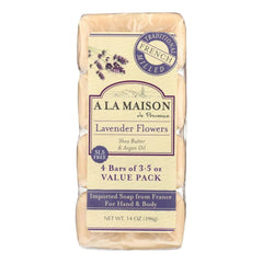 A LA MAISON Savon Lavande, mousse douce et hydratante pour les mains.