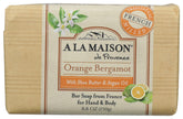 A LA MAISON Savon Orange Bergamote – barre solide et hydratation douce pour les mains
