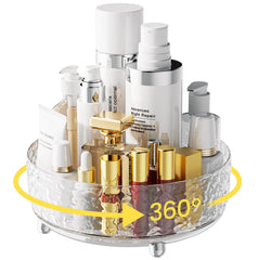 Organisateur rotatif A-LuGei Crystal Design 9 pour parfums, accès rapide.