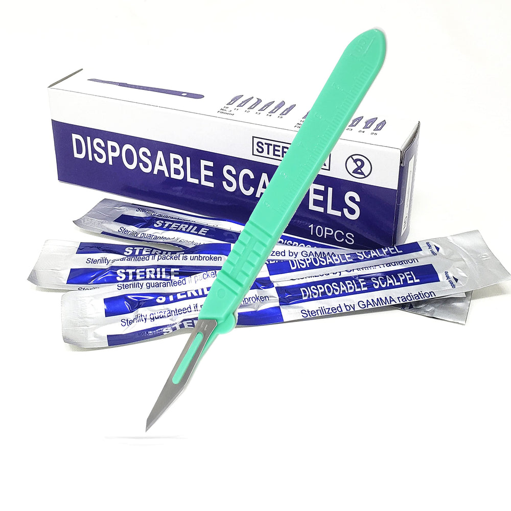 A2Z SCILAB Scalpel 11 stérile – lame précise pour callosités et pédicure.