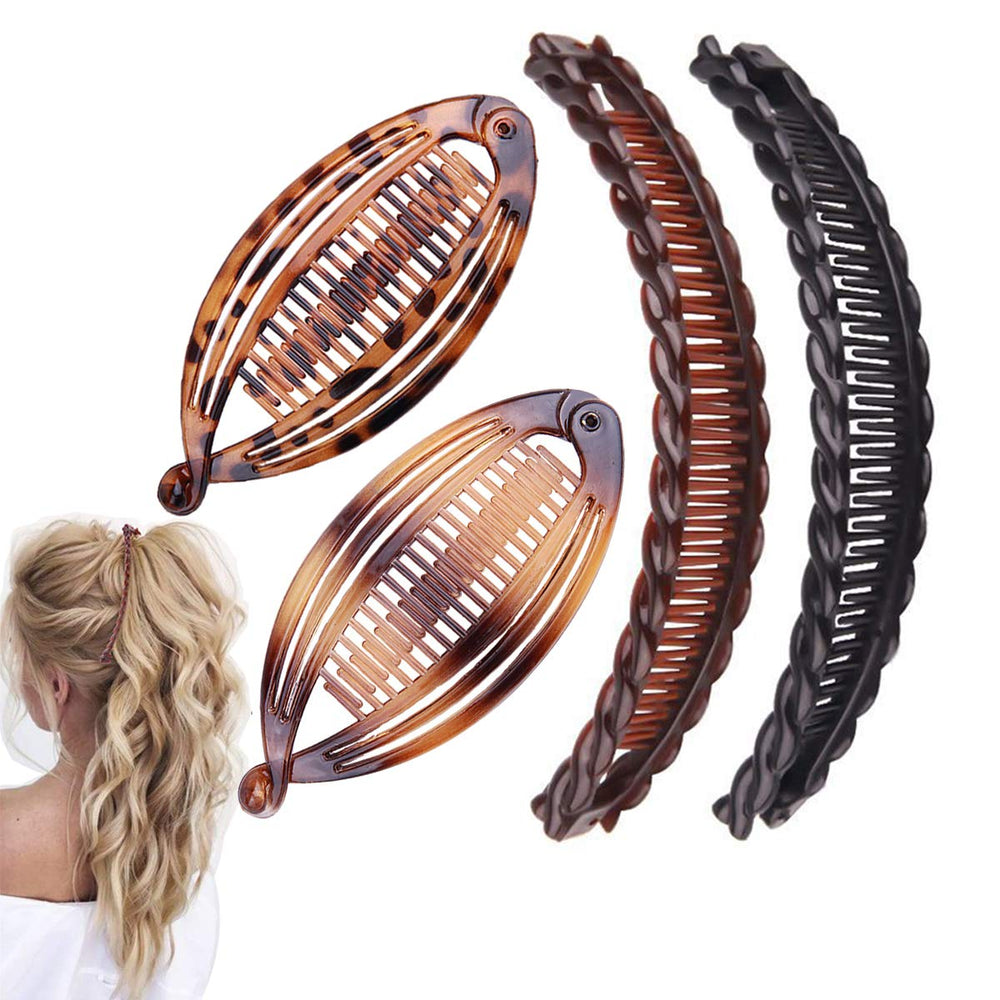 Aaiffey pinces banane double-comb – tenue ferme toute la journée.