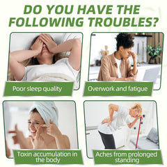 Patch-pieds Aarovibe: application nocturne simple pour favoriser le repos.