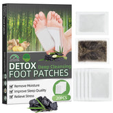 Patch-pieds Aarovibe: bambou-vinaigre et gingembre pour une relaxation nocturne.
