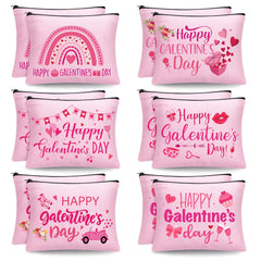 Abbylike sacs-maquillage galentine-ensemble: parfait pour organiser vos essentiels beauté.