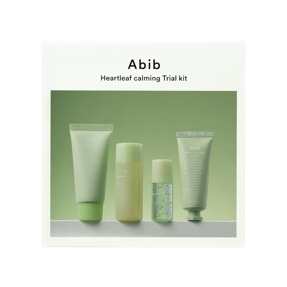 Abib Heartleaf Foam apaisant, nettoyage doux et réduction des rougeurs