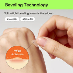 Patch Abib Heartleaf invisible, idéal sous maquillage pour une allure naturelle.