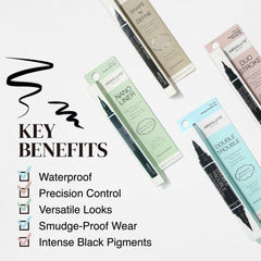 Absolute New York Double Trouble Liner ligne-definition-subtile permet un smoky ou un look naturel
