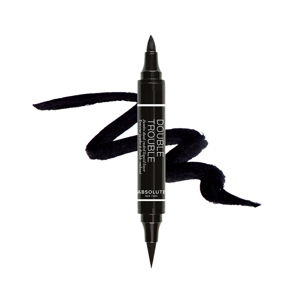 Absolute New York Double Trouble Liner trace ultra-fin pour une précision parfaite