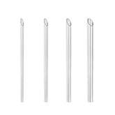 AccGin tube récepteur piercing 3mm avec angle 45° pour un placement précis.