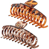 Pinces ACCGLORY tres-large ouvertes, maintien durable pour cheveux épais.
