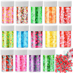 Acejoz tranches fimo fruits ensemble - parfait pour pâte visqueuse et art des ongles.
