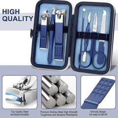 Coupe-ongles inox Aceoce, précision durable pour ongles nets.