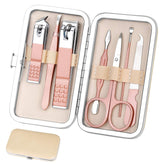 Kit Aceoce de manucure avec étui portable, idéal pour voyage et domicile.