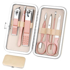 Kit Aceoce de manucure avec étui portable, idéal pour voyage et domicile.