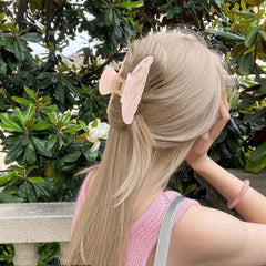 Pince facile à utiliser ACO-UINT, blanc et rose, rapide pour un look chic.