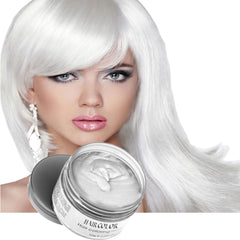 Acomler cire colorante cheveux blanc, application rapide.
