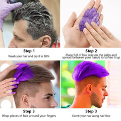 acomler-cire-cheveux-non-collant assure une tenue légère sans film collant.