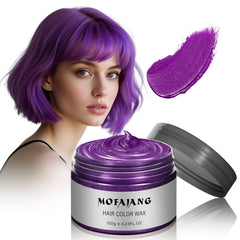 acomler-cire-coloration-cheveux-violet sur pot pratique et facile à retirer.