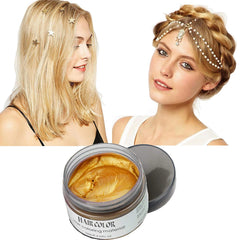 Acosexy Color Wax Or: application facile pour un résultat temporaire.