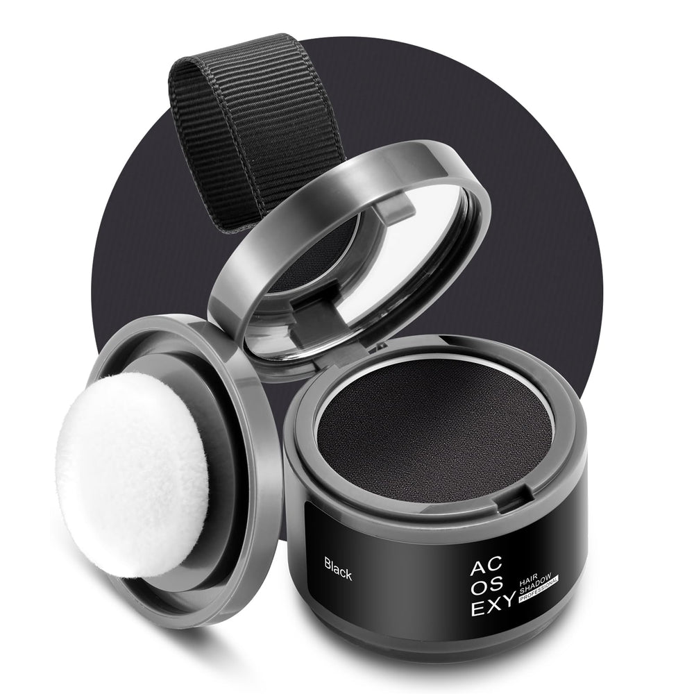 Poudre racines Acosexy noir pour couverture rapide et naturelle.