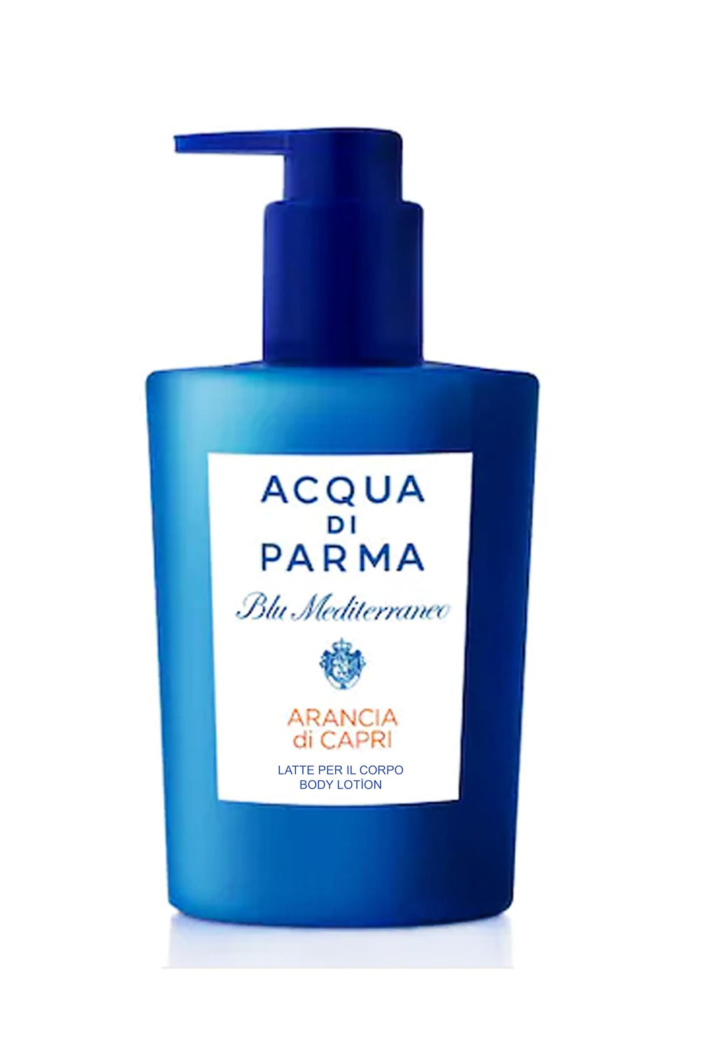Lait corporel Blu Mediterraneo d'Acqua di Parma — hydratation légère après la douche et parfum frais