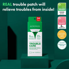 Acropass Trouble Care Patch application facile, port discret et efficace.