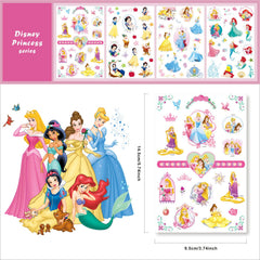ACSAUMMY Tatouages Princesse – motifs couleur vive, facile à porter pendant les jeux.