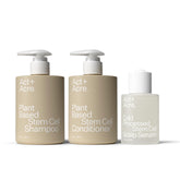 Act+Acre shampooing cellules souches, purifie cuir chevelu et densifie les longueurs.