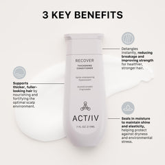 ACTIIV Recover: appliquer facilement par massage pour revitaliser les mèches.