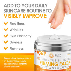 Texture veloutée de la crème hydratante pour le visage.