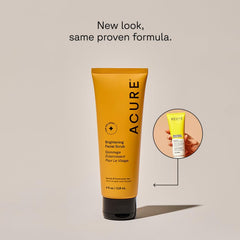 Grains fins du gommage Acure pour une exfoliation douce et efficace