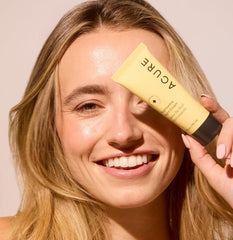 Acure chlorelle extrait pour éclat et teint homogène.