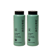Acure Dry Shampoo travel-size bottle highlights brunette tones and refreshing texture between washes.