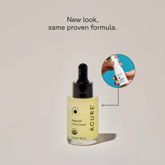 Acure huile d argan Essentielle pour le corps — peau douce et nourrie.