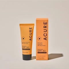 Image showing a daily skincare routine featuring SPF 30 cream.