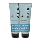 Acure Shampoing lissant, flacon: démêle et hydrate les cheveux fins.