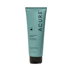 Acure Shampooing Ultra Hydratant, bouteille argan et potiron, hydratation en profondeur pour cheveux.
