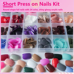 AddFavor boîte transparente facilite le rangement des faux ongles