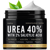 Adellina Urea 40% foot cream jar for deep moisturization of dry, cracked feet.